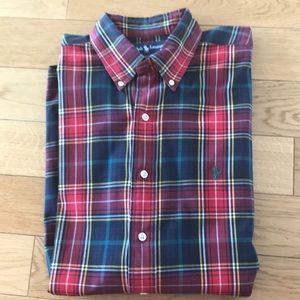 Ralph Lauren Polo Blake Plaid Oxford Shirt